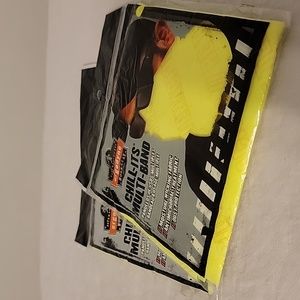 2 Ergodyne Chill-Its Multi-Band Polyester Lime 6485 Work Face Masks
